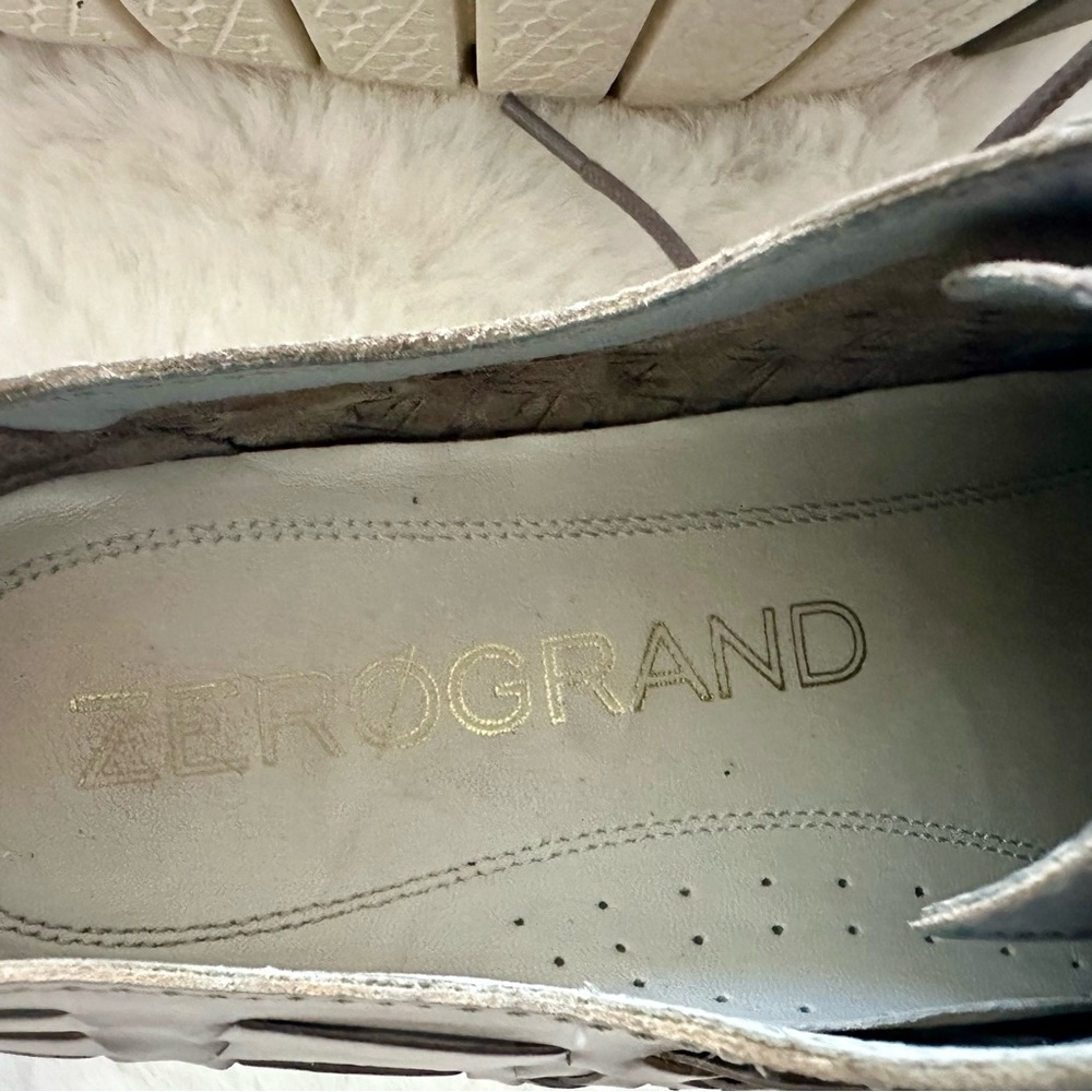 Cole Haan | Women’s Zerogrand Huarache Oxfords - Size 9.5 - Taupe - EUC - Picture 9 of 9